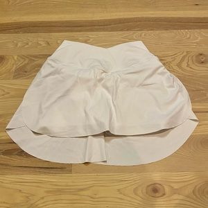 Halara White Tennis skirt